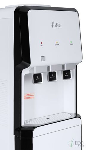 Кулер Ecotronic V33-LCE white-black со шкафчиком